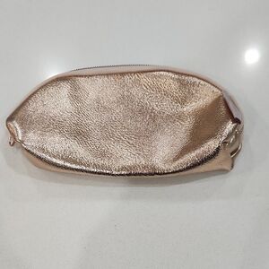Flawless Elegant Rose Gold Women's Makeup Bag